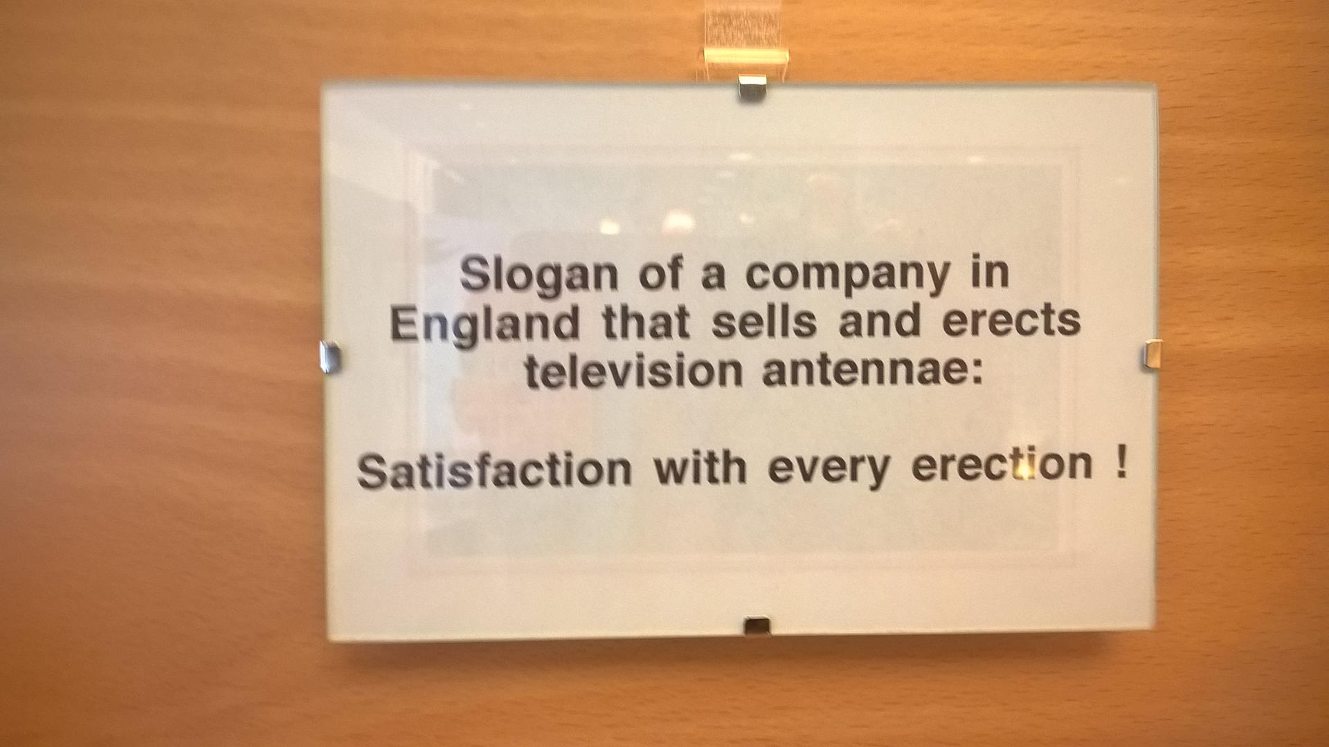 Satisfaction with every erection!