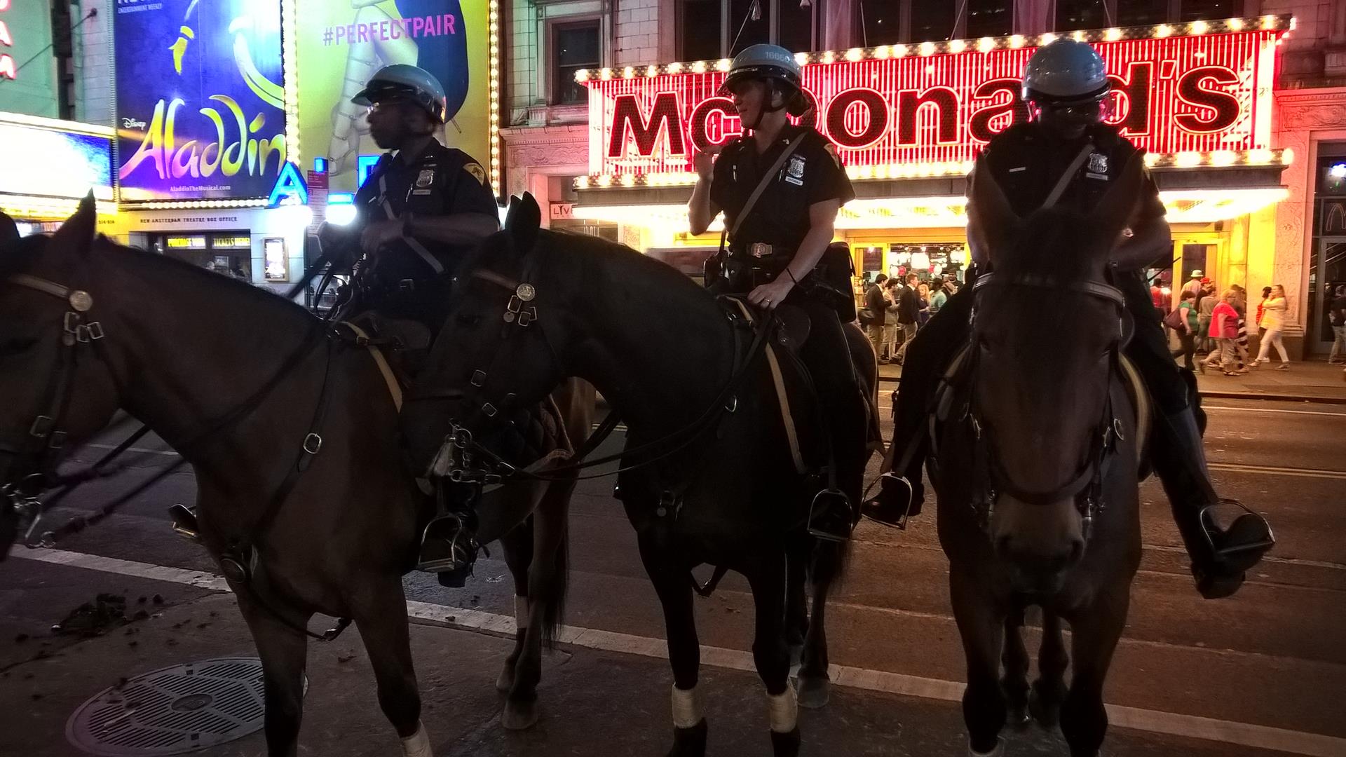 Cops and Horses