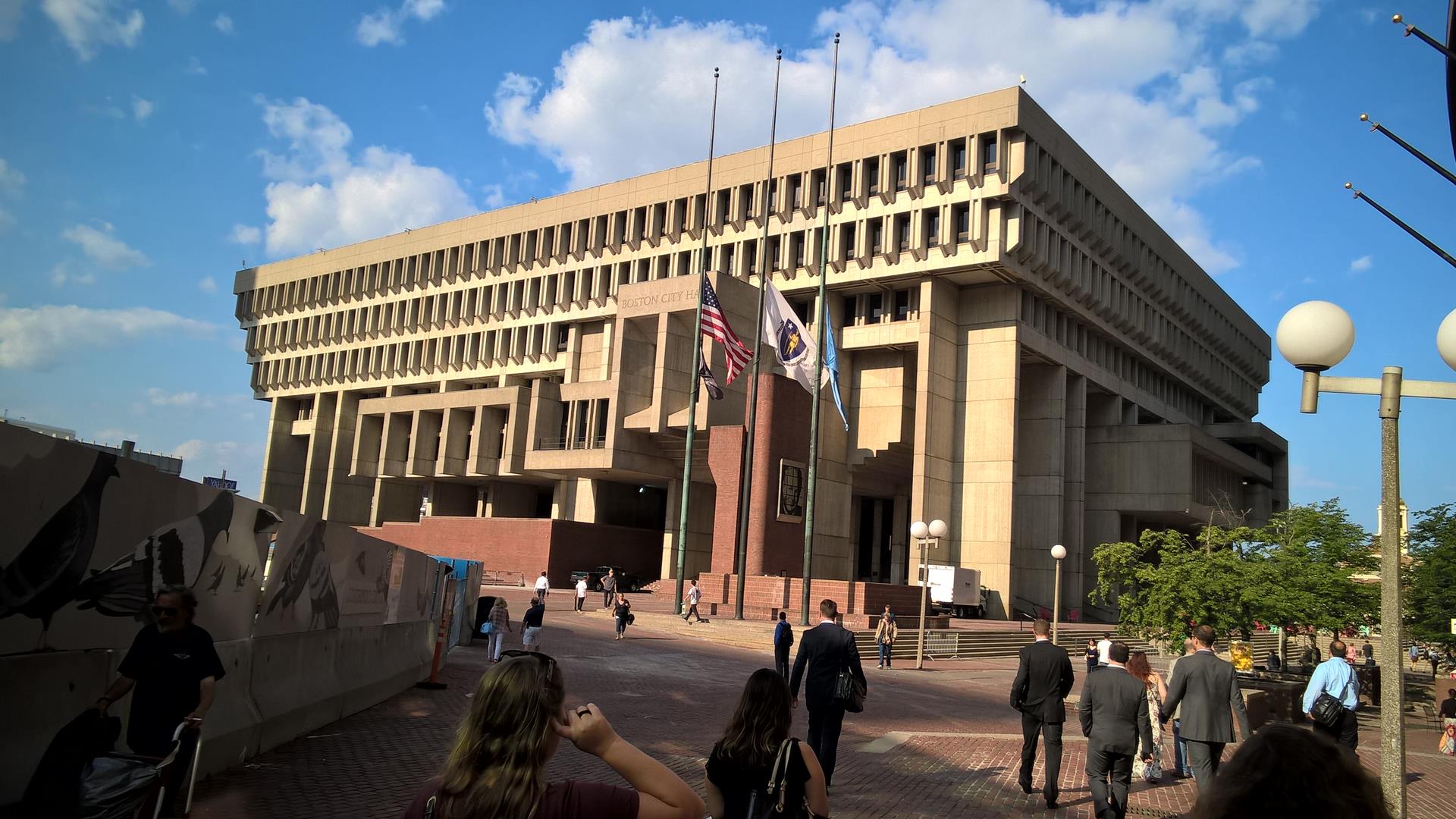 Das neue Rathaus von Boston: Alles andere als sehr ansehnlich