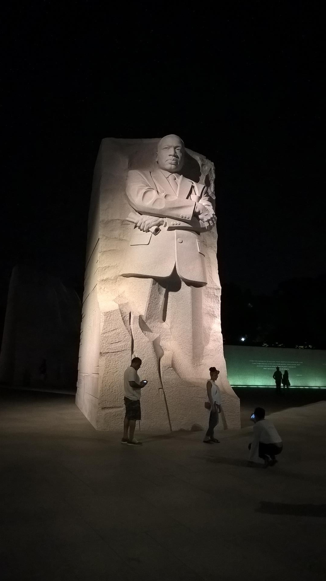 Relativ frisch fertiggestellt: Das Martin Luther King Memorial