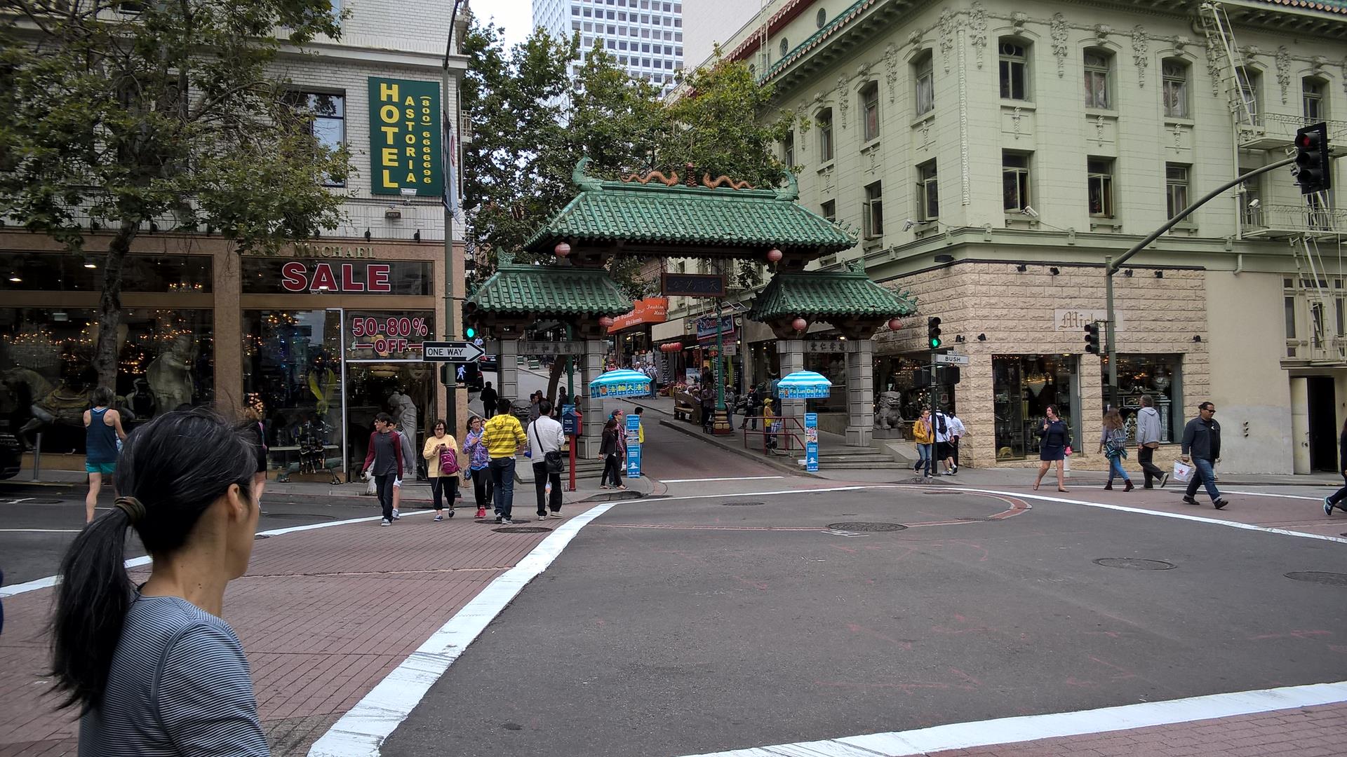 Hier gehts nach Chinatown