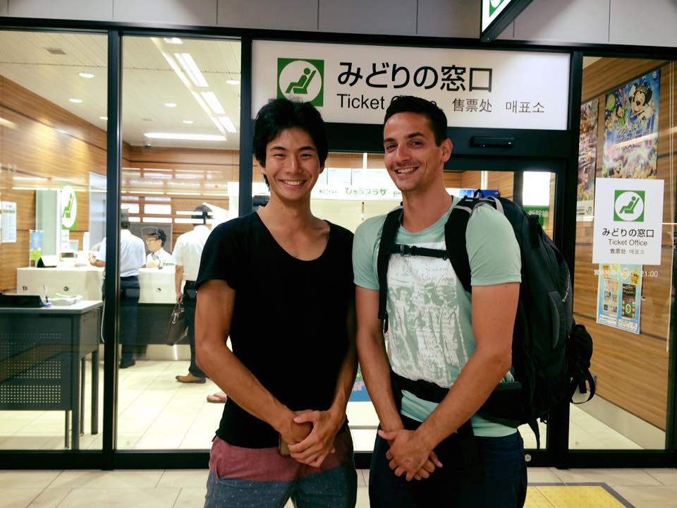 Otake-san und ich verabschieden uns: Blos nicht zu viele Emotionen zeigen