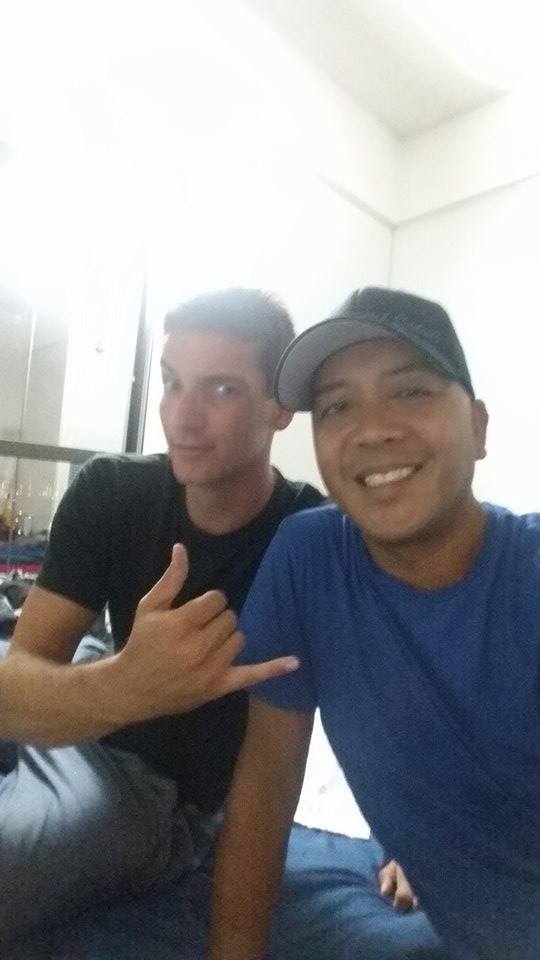 Mein Host für eine ganze Woche: Ron und ich