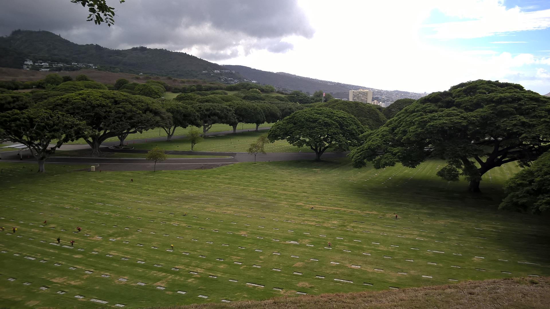 Friedhof und Denkmal an die Gefallen des Pazifikkriegs