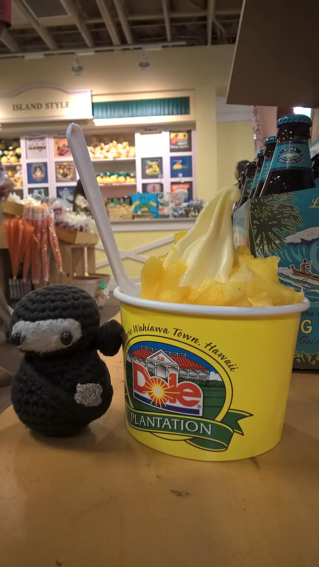 Das Eis war Ananas-Fantastisch!