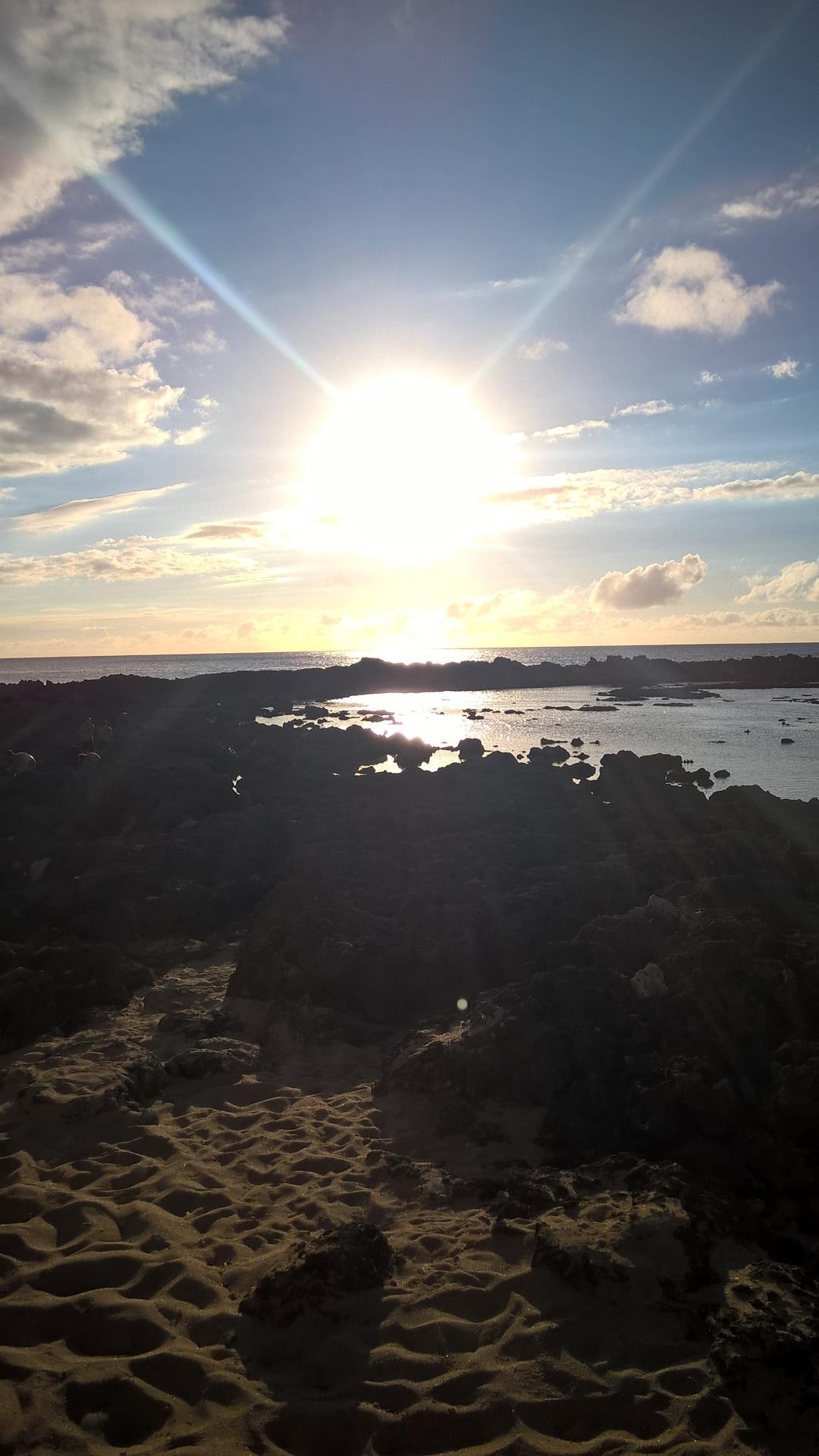 Sonnenuntergang an Sharks Cove