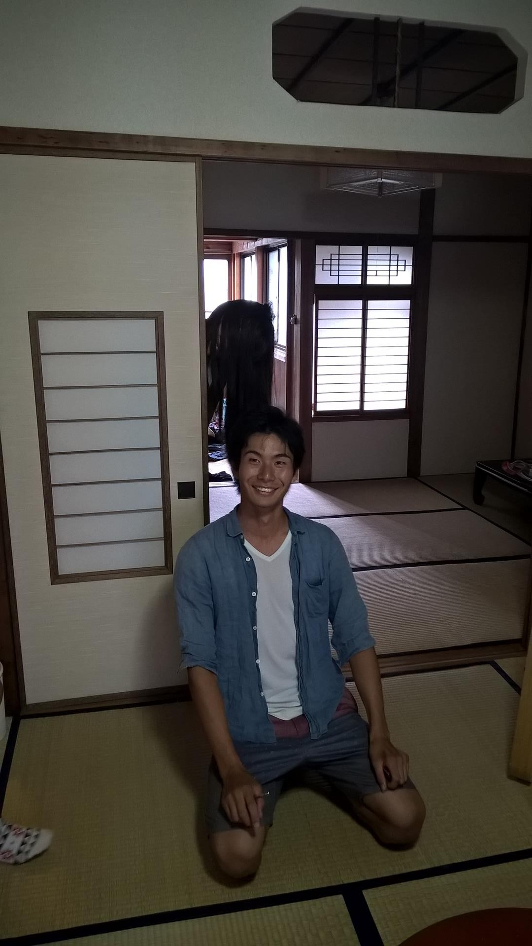 Otake-san in seinem Haus