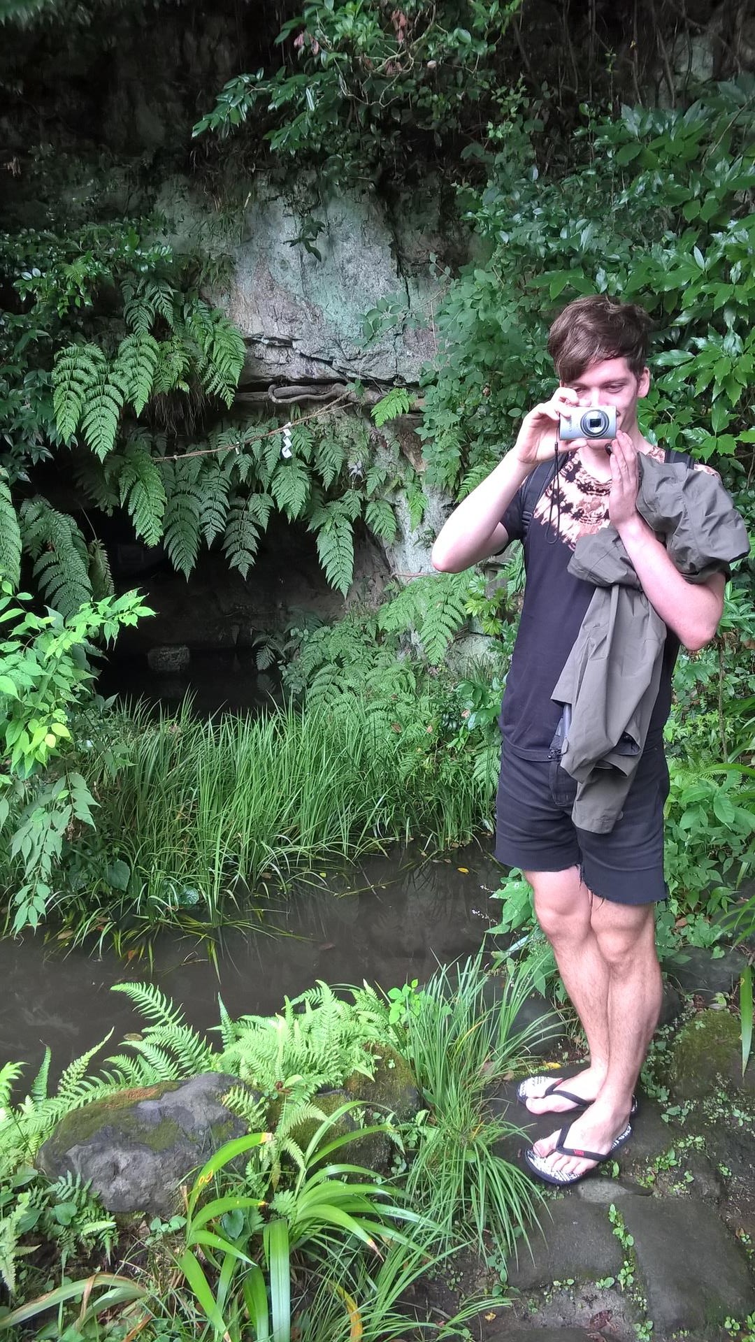 Wir haben uns eindeutig als Touristen geoutet