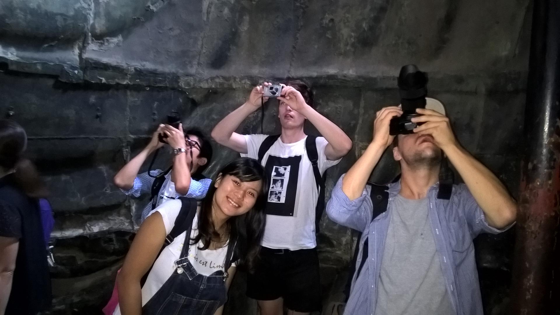 Man kann sogar IN den Buddha gehen