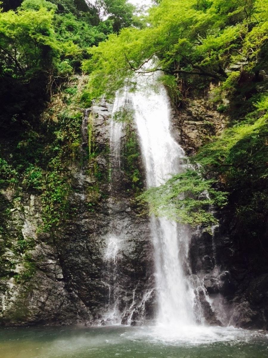 Der Wasserfall war wie aus dem Bilderbuch