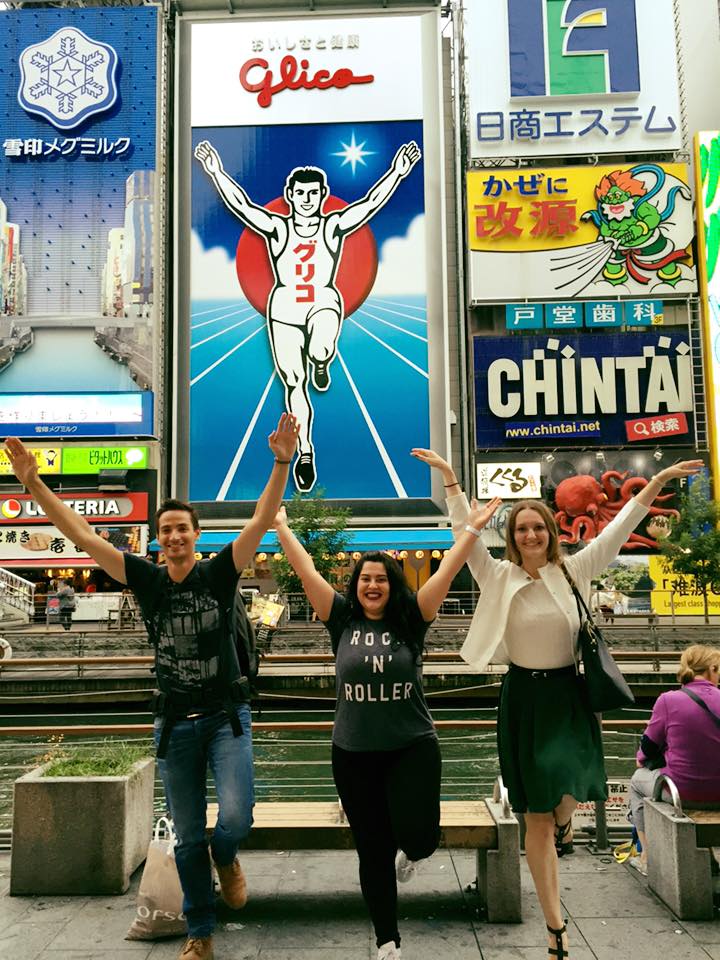 Mal wieder ein berühmtes Fotomotiv in Osaka