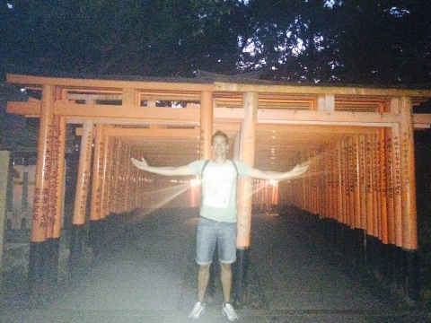 Bei Nacht sind sogar meine Achseln "erleuchtet"