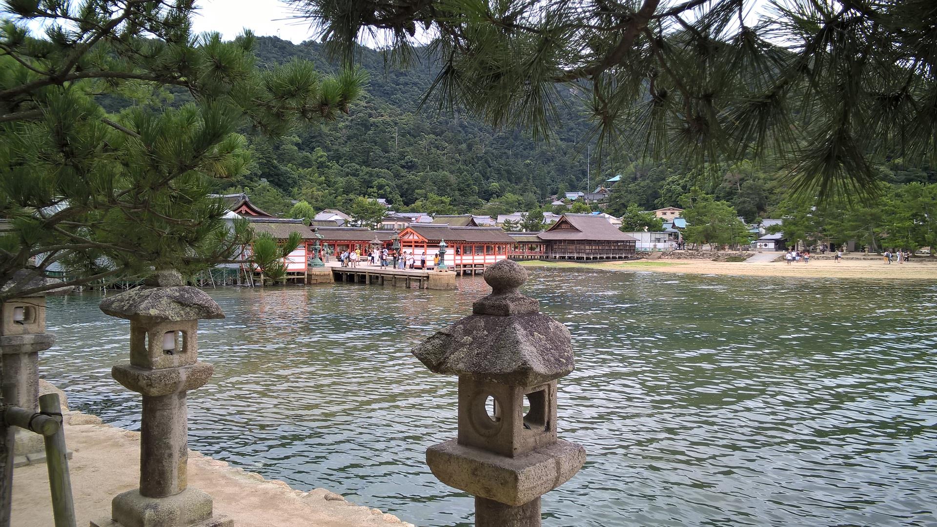 Der "schwimmende Schrein": Itsukushima-Schrein