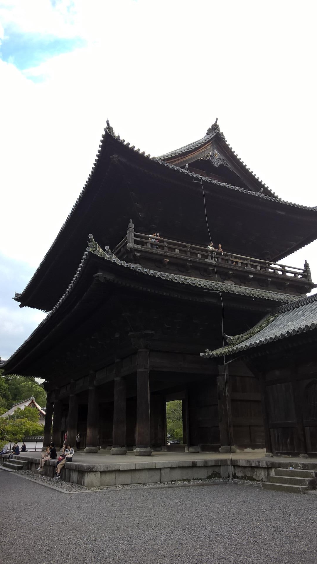 Übrigens ist das hier das Tempeltor zum Tempel