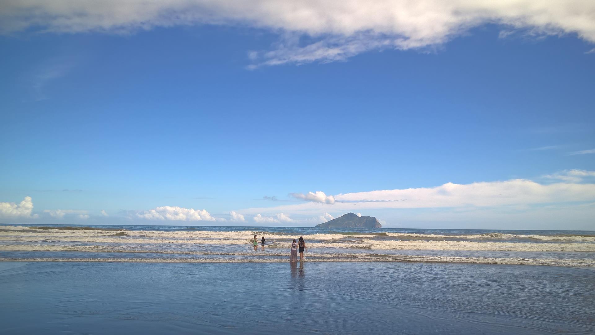 Die Turtle Island vor der Küste von Yilan