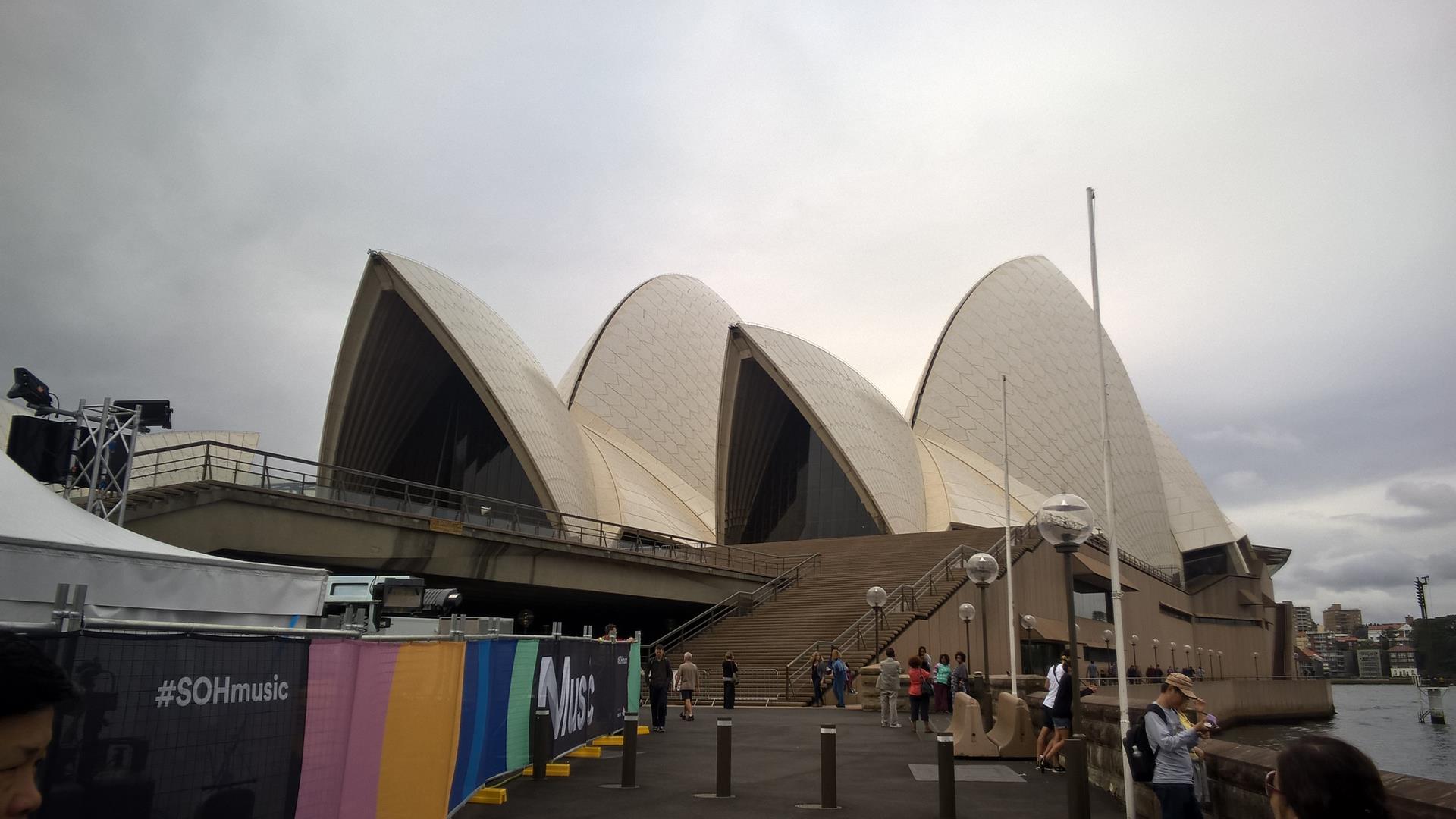 Das Opernhaus von Sydney in dem keine Opern aufgeführt werden