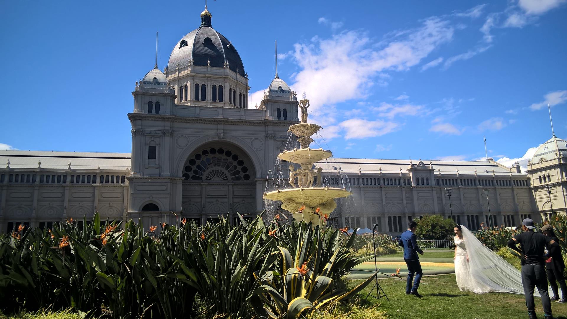 Das Royal Exhibition Center ist während des Goldrausches gebaut und war - und ist - ein Blickfang