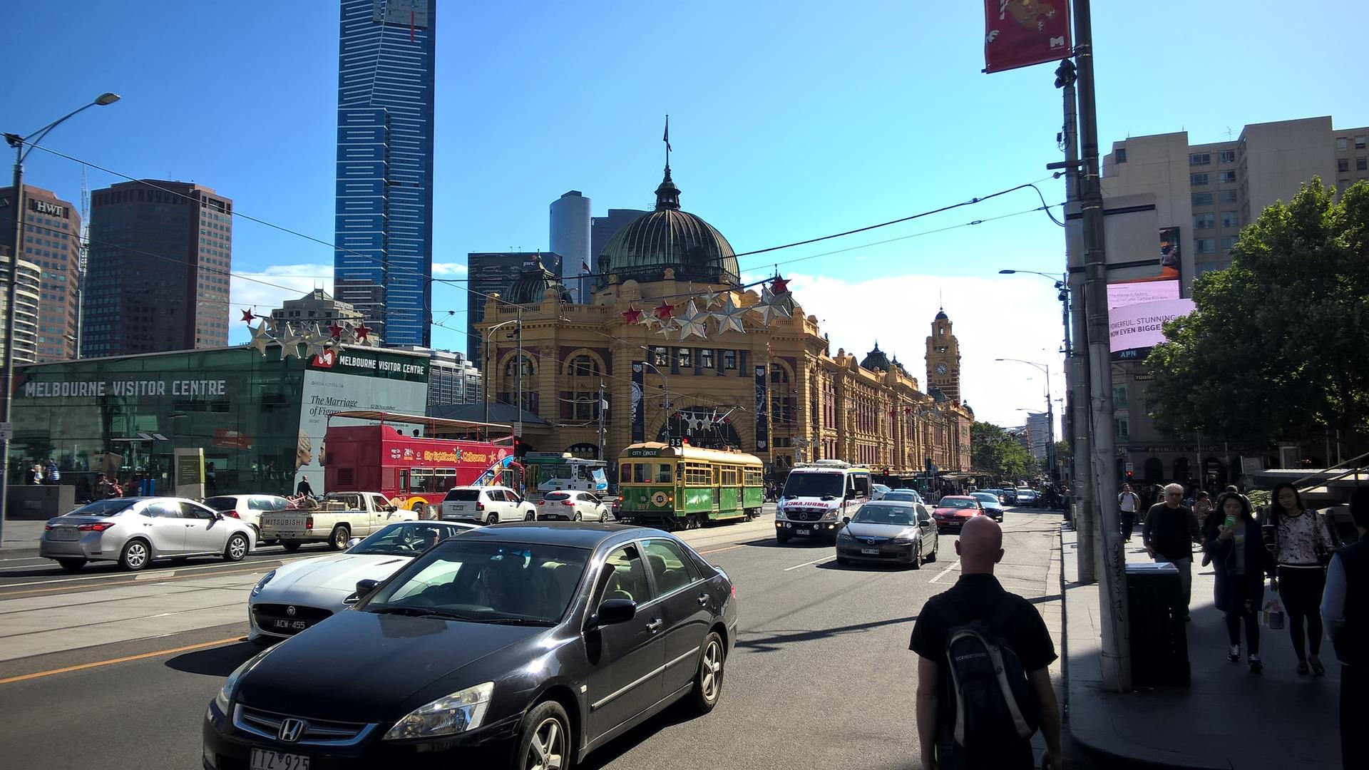 Flinders Street Bahnhof