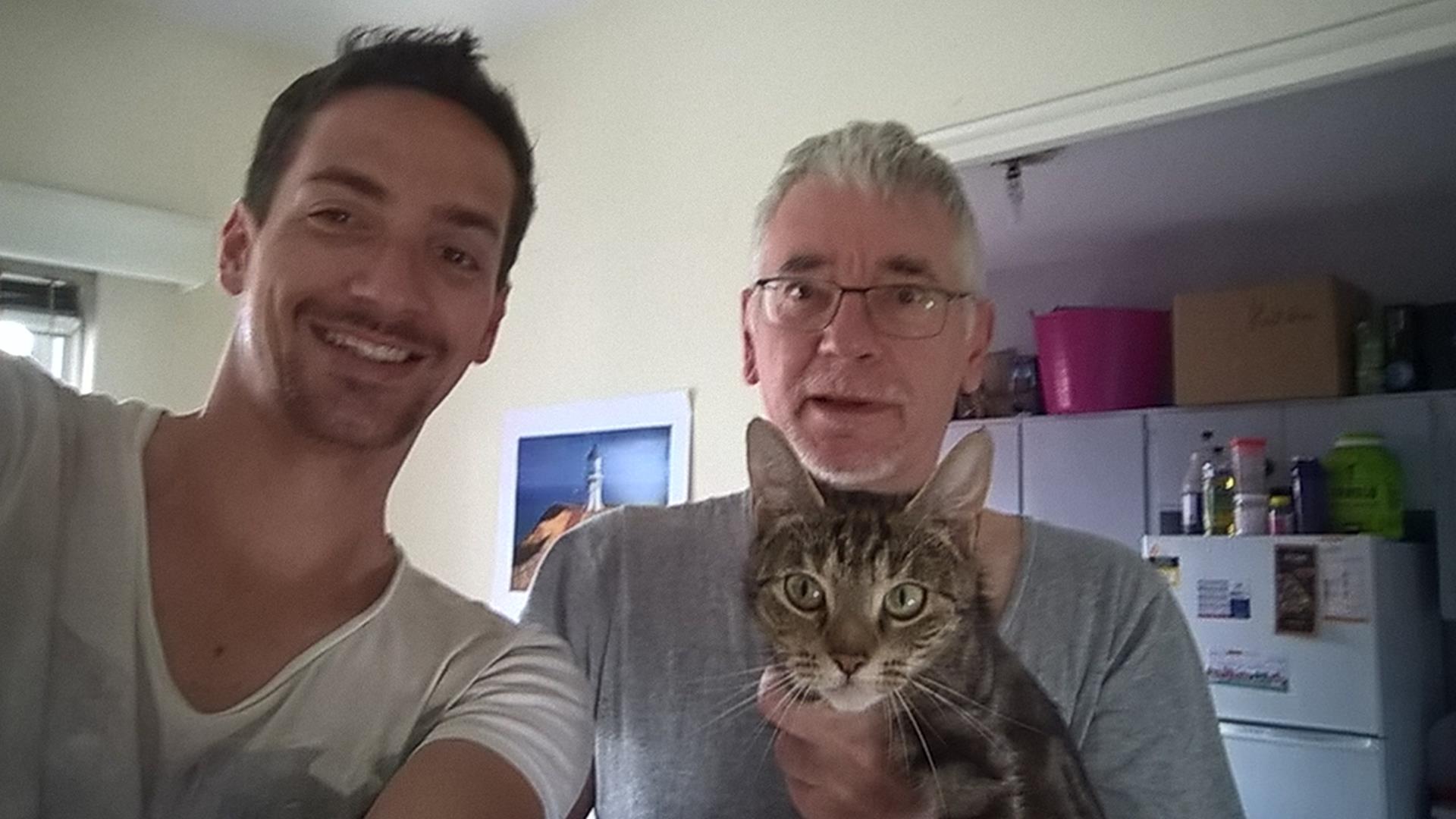 Mein Retter Frank und seine Katze