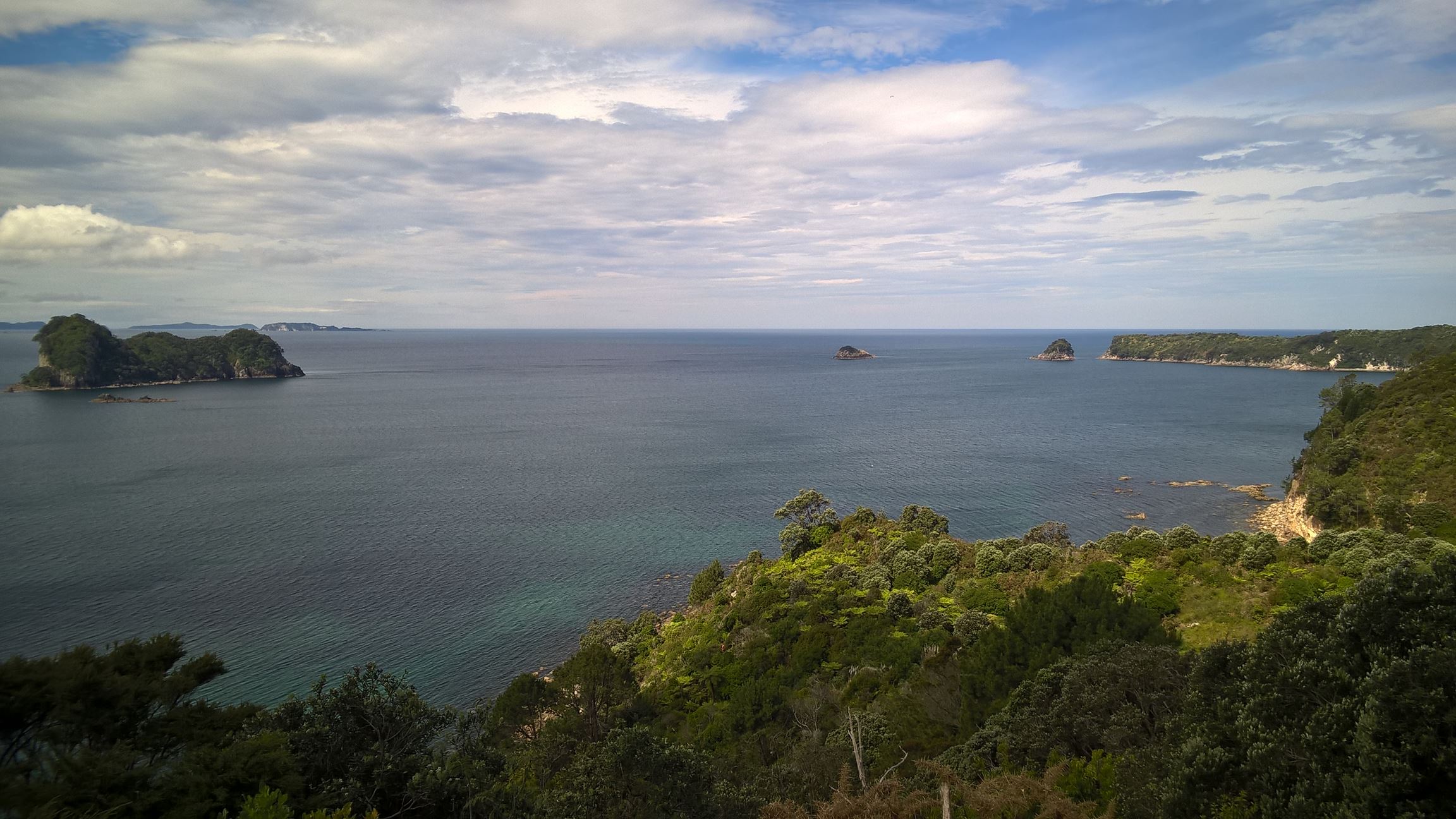 Zurück bei der Cathedral Cove...