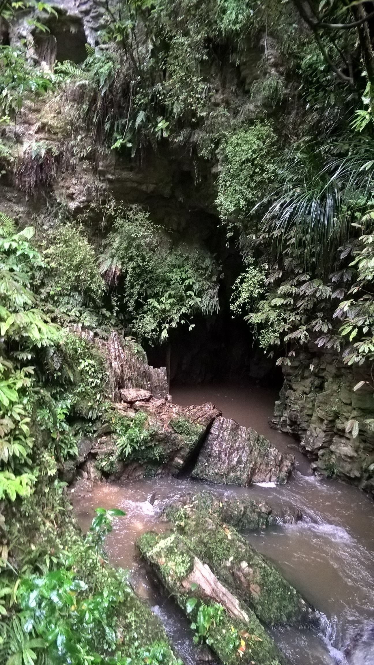 Das Wasser fließt hier überall