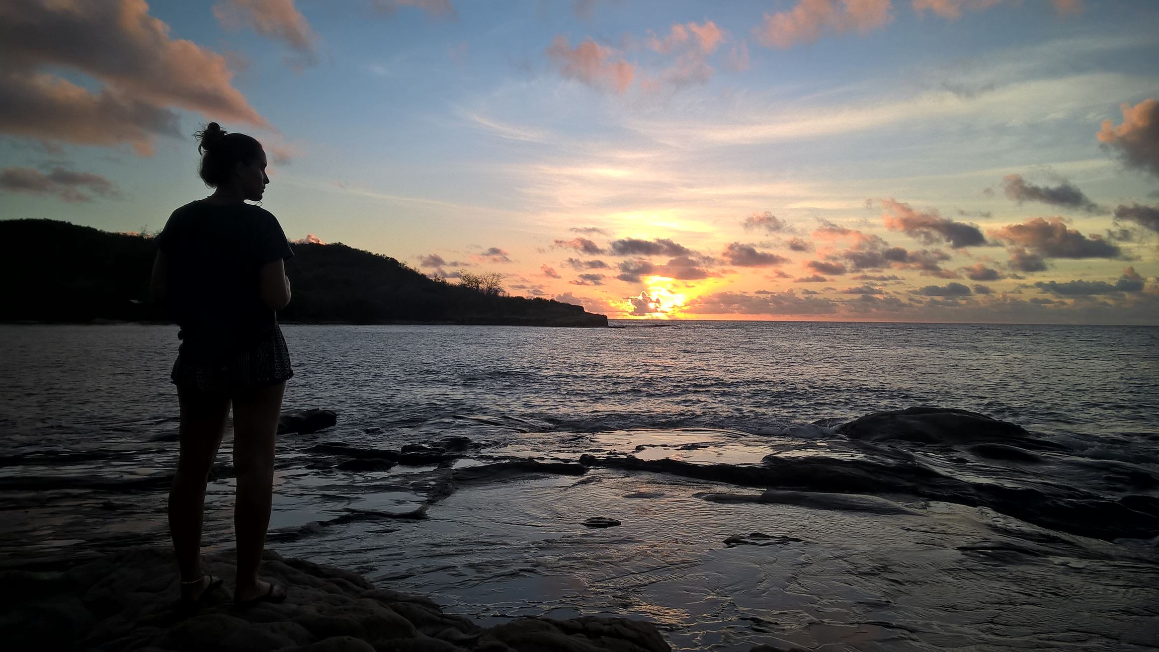 Silhouettenfoto mit Yasemin